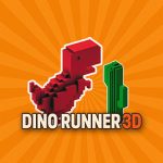Бегущий динозавр 3D