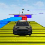 Экстремальные трюки на рамповых автомобилях