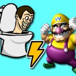 Туалет Skibidi против Wario