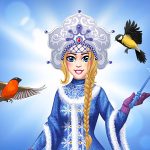 Снегурочка – русская ледяная принцесса.