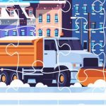 Снегоочистители Грузовики Пазл