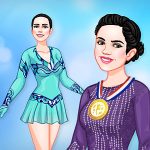 Юные фигуристки Элли и Дженни