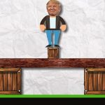 Тряпичная кукла Трампа